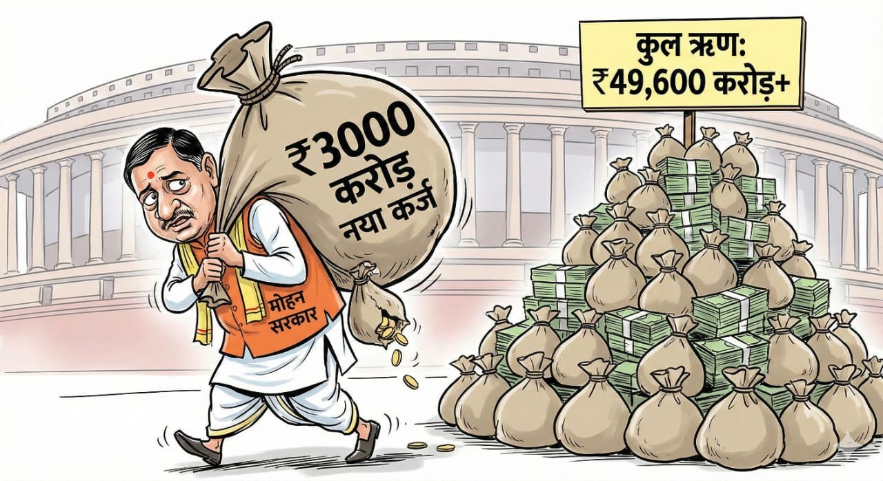 मोहन सरकार आज लेगी 3 हजार करोड़ का नया कर्ज, चालू वित्त वर्ष में कुल ऋणभार 49,600 करोड़ के पार